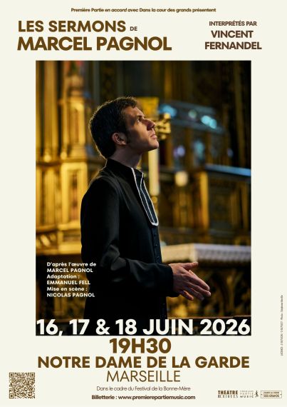 Affiche Pagnol Marseille Festival à la Bonne Mère